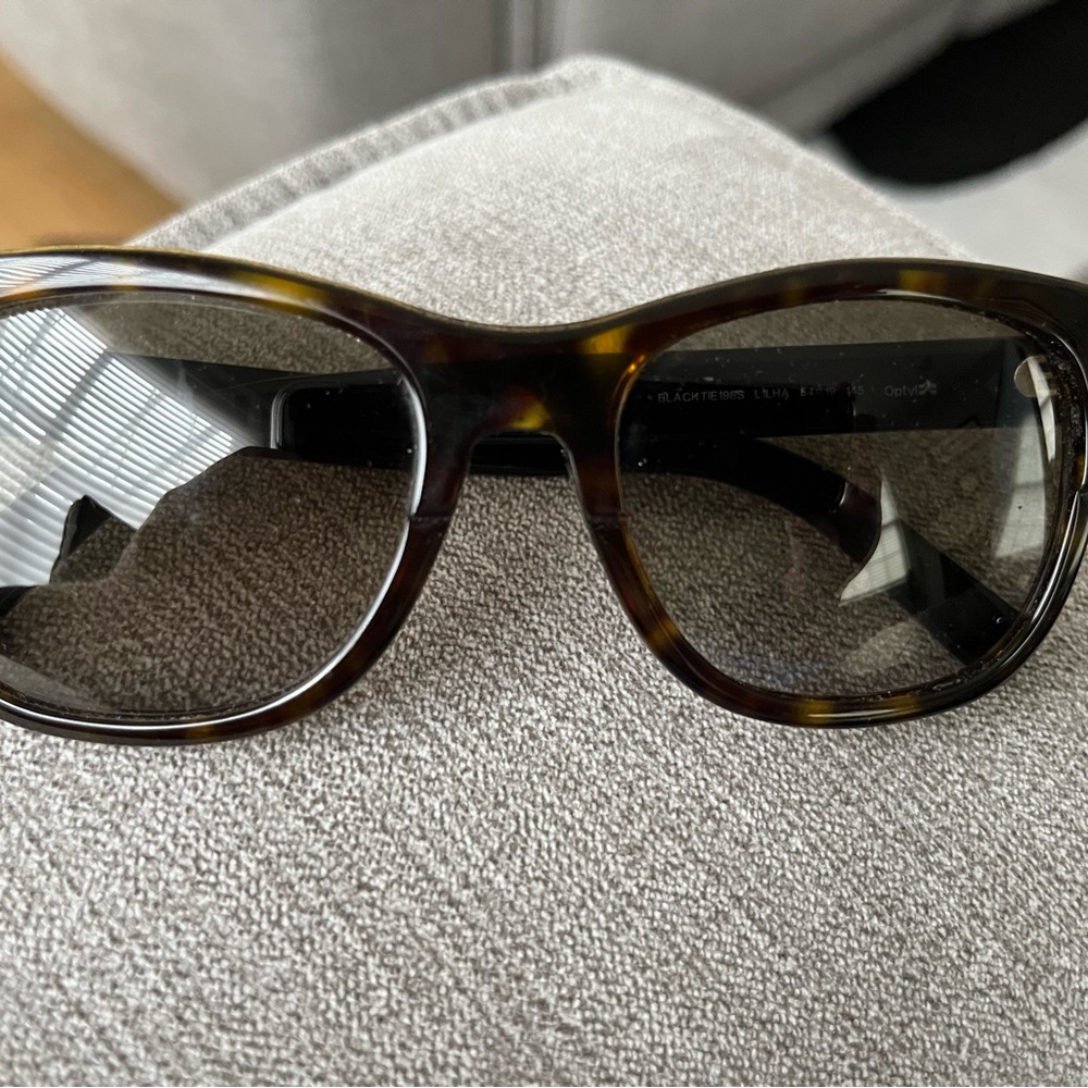 Christian Dior Mens Sunglasses.  Black tie model 196S L1LHA in Tortoise shell - Picture 2 of 9